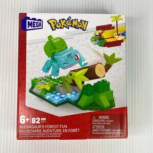Mega Contrux Pokemon Bulbasaur's Forest Fun Expansion Blocks 82pcs NEW